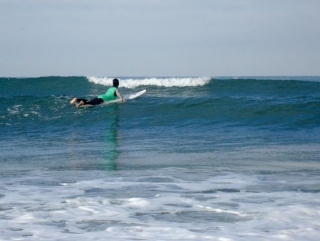 Esperando la mejor ola